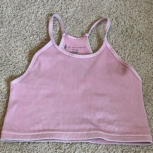 free people size m/l workout top
